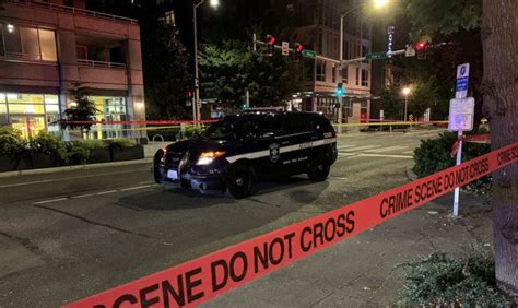 SEATTLE Two men were shot along the Interstate 5 southbound express lanes Friday morning. . Belltown shooting last night